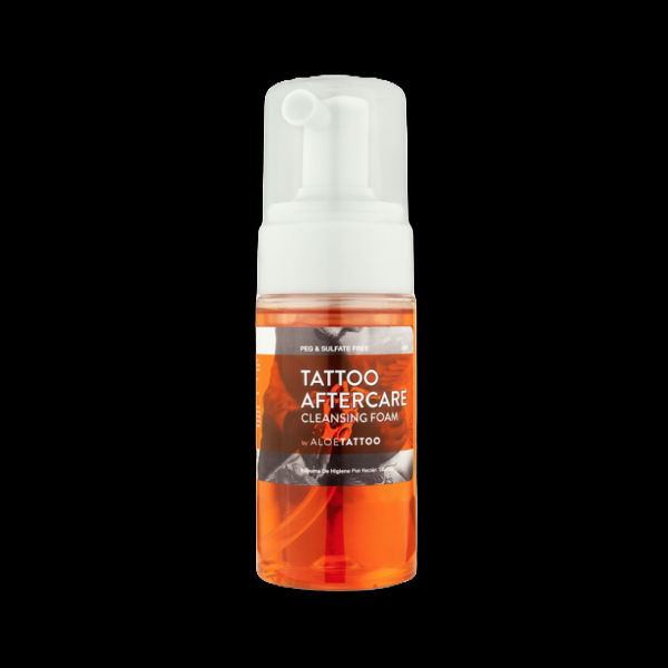 aloetattoo aftercare cleansing foam